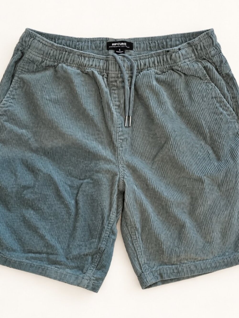 Drawstring Corduroy Easy Shorts